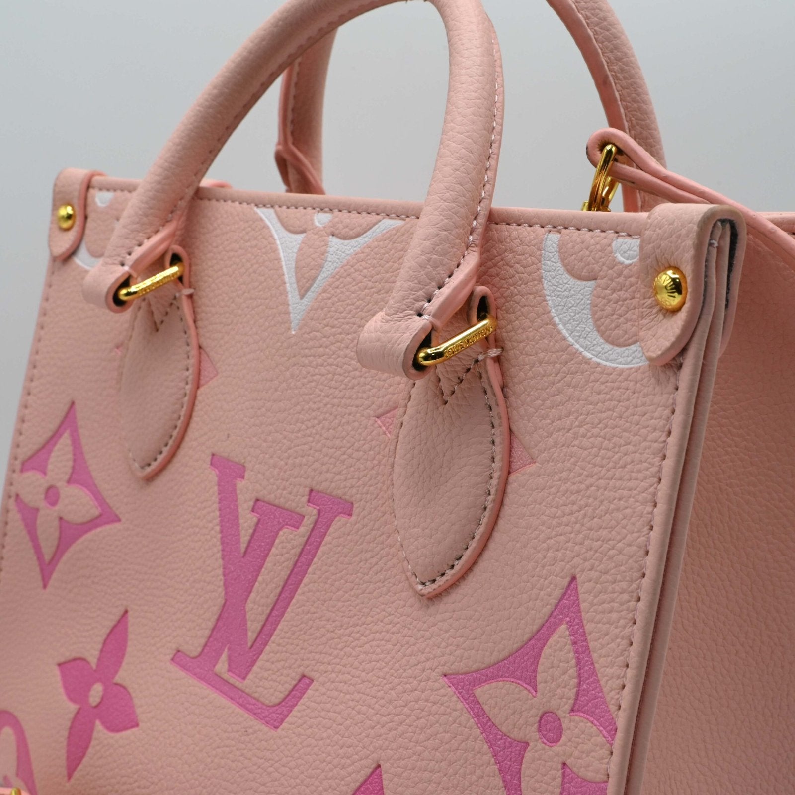 Louis Vuitton on the go Hand bag Pink (4)