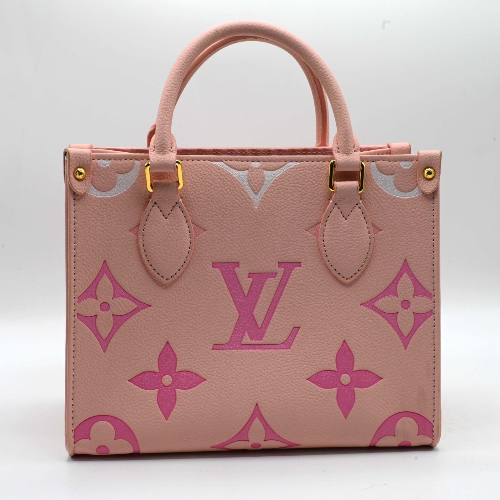 Louis Vuitton on the go Hand bag Pink (5)