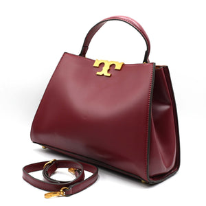 Tory Burch Handbag Maroon (2)