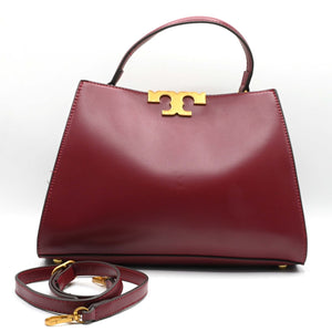Tory Burch Handbag Maroon