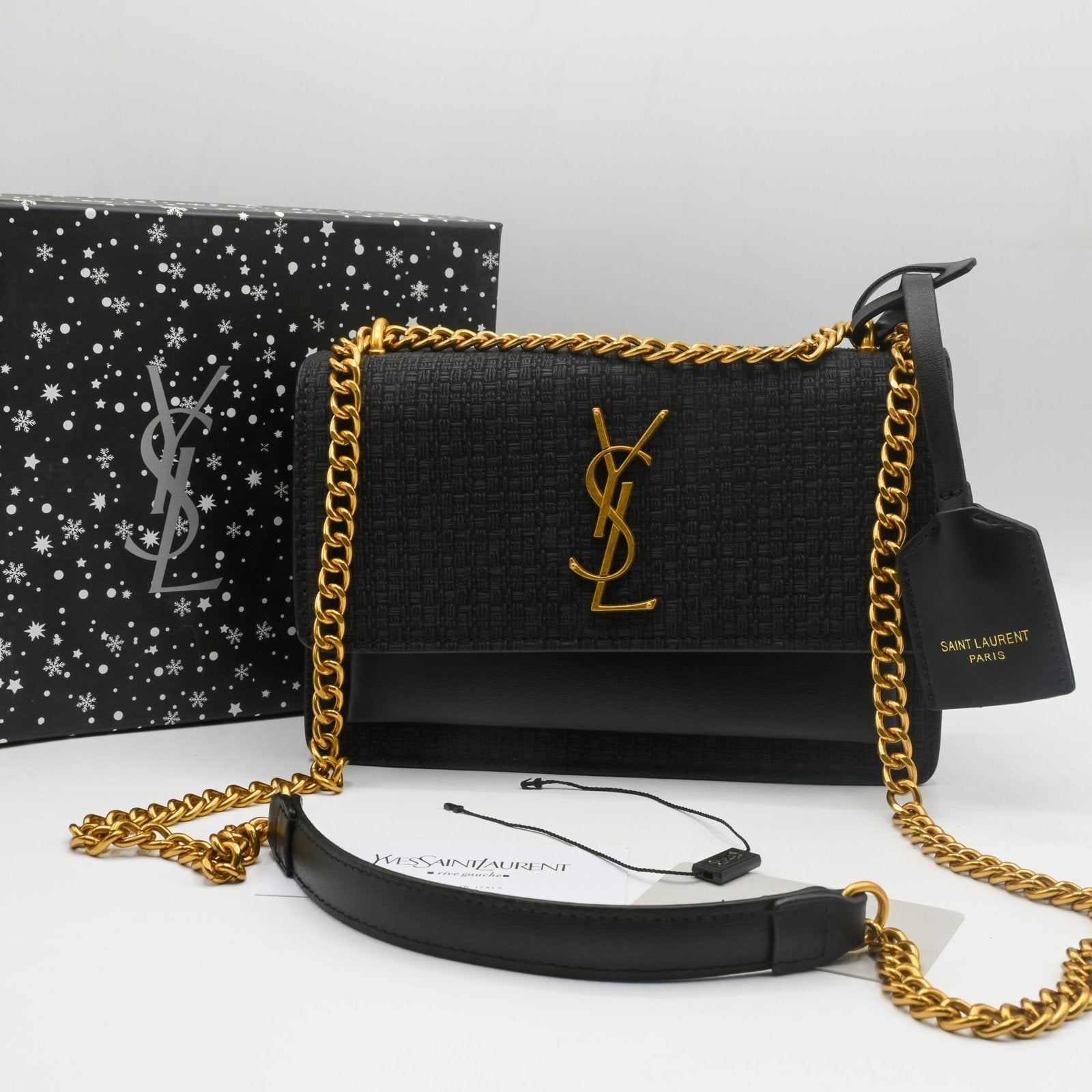 YSL CROSSBODY BAG Black