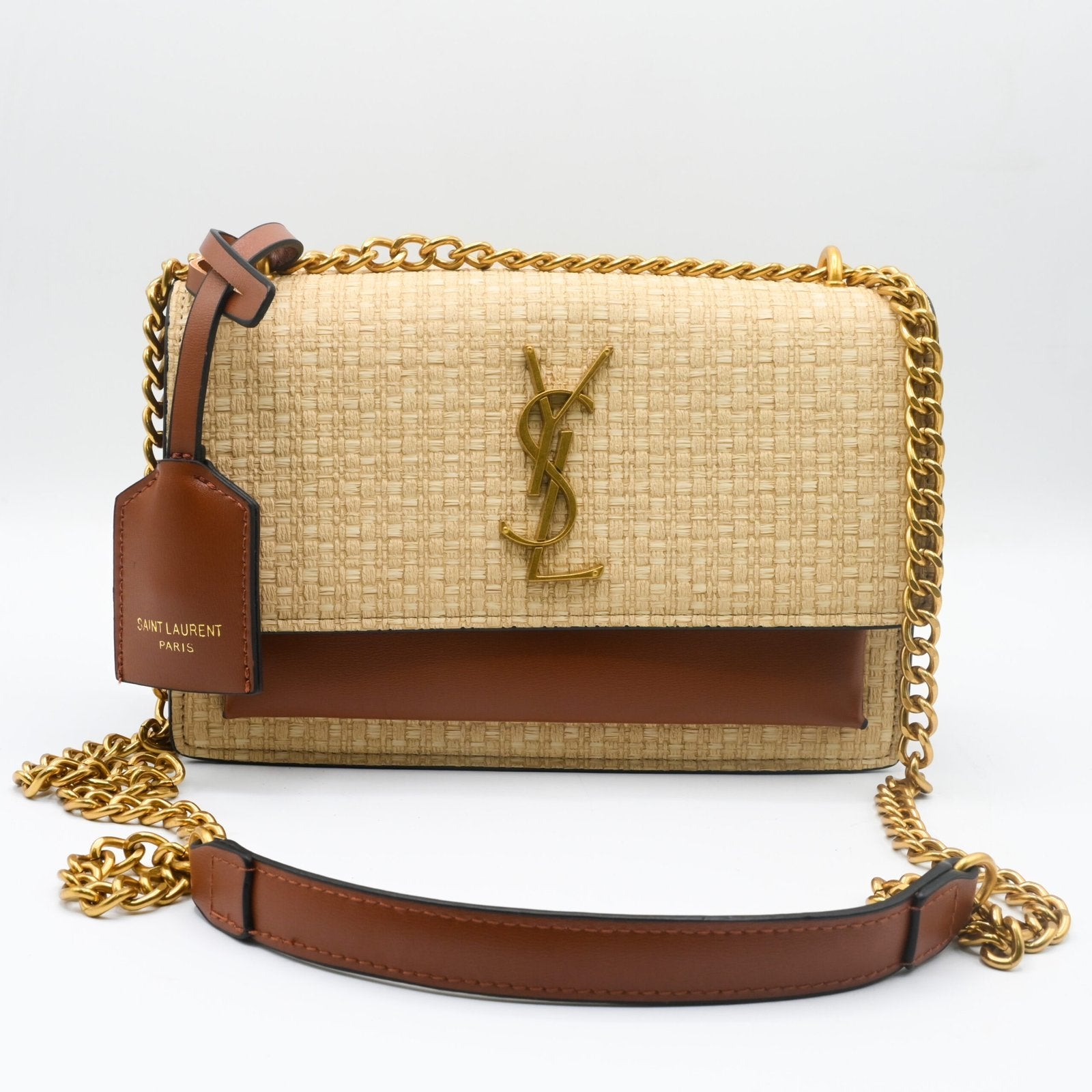 YSL CROSSBODY BAG Brown (2)