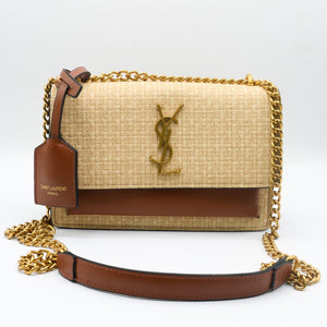 YSL CROSSBODY BAG Brown (2)
