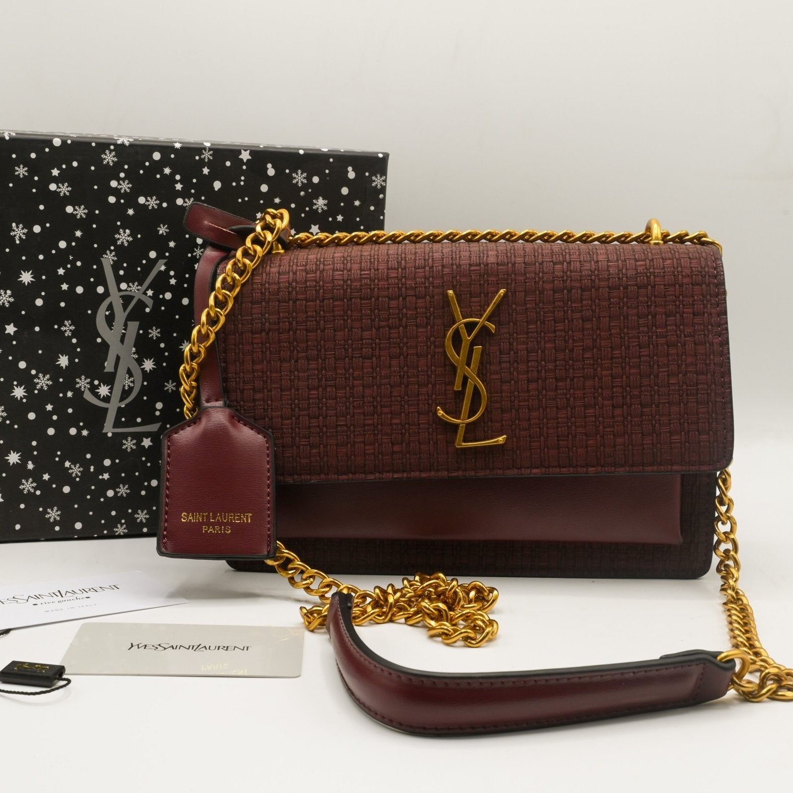 YSL CROSSBODY BAG Dark Brown